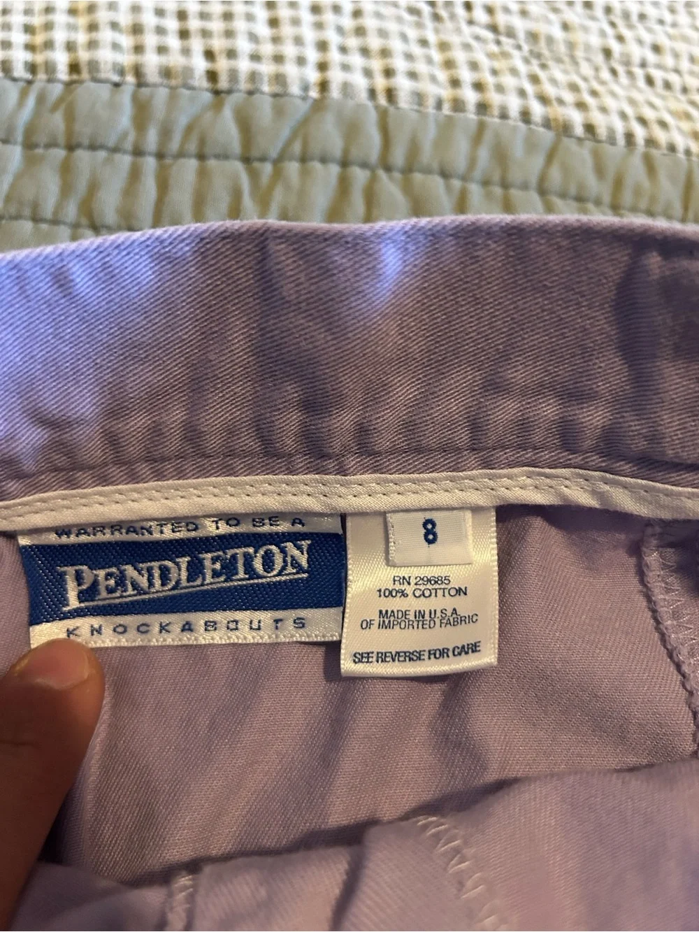 Pendleton Button Skirt - Picture 6 of 10